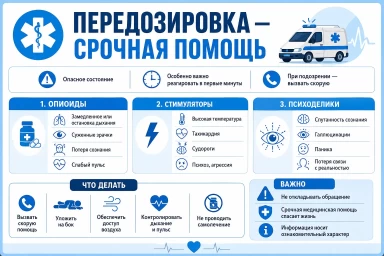 Помощь при передозировке в Тихорецке